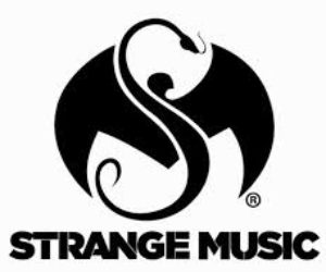 Strange music_White background